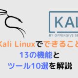 Kali Linuxでできること 13の機能と ツール10選を解説